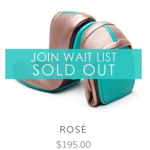 Rose gold Tieks